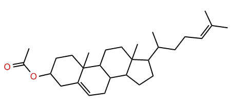 Cholesta-5,24-dien-3b-yl acetate